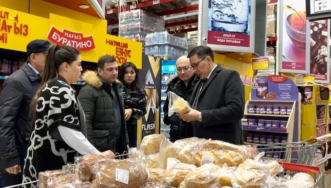 Әлеуметтік маңызы бар азық-түлік тауарларын сатумен айналысатын "Алматы" ӘКК АҚ сауда орындарын аралау