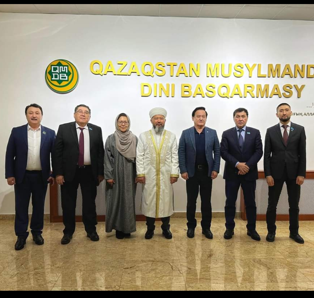 Встреча с Верховным муфтием Наурызбаем кажы Таганулы в Духовном управлении мусульман Казахстана