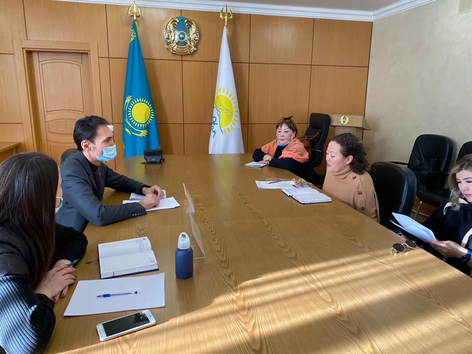 Состоялась встреча с многодетными матерями и матерями детей инвалидов Алматинского района г. Нур-Султан
