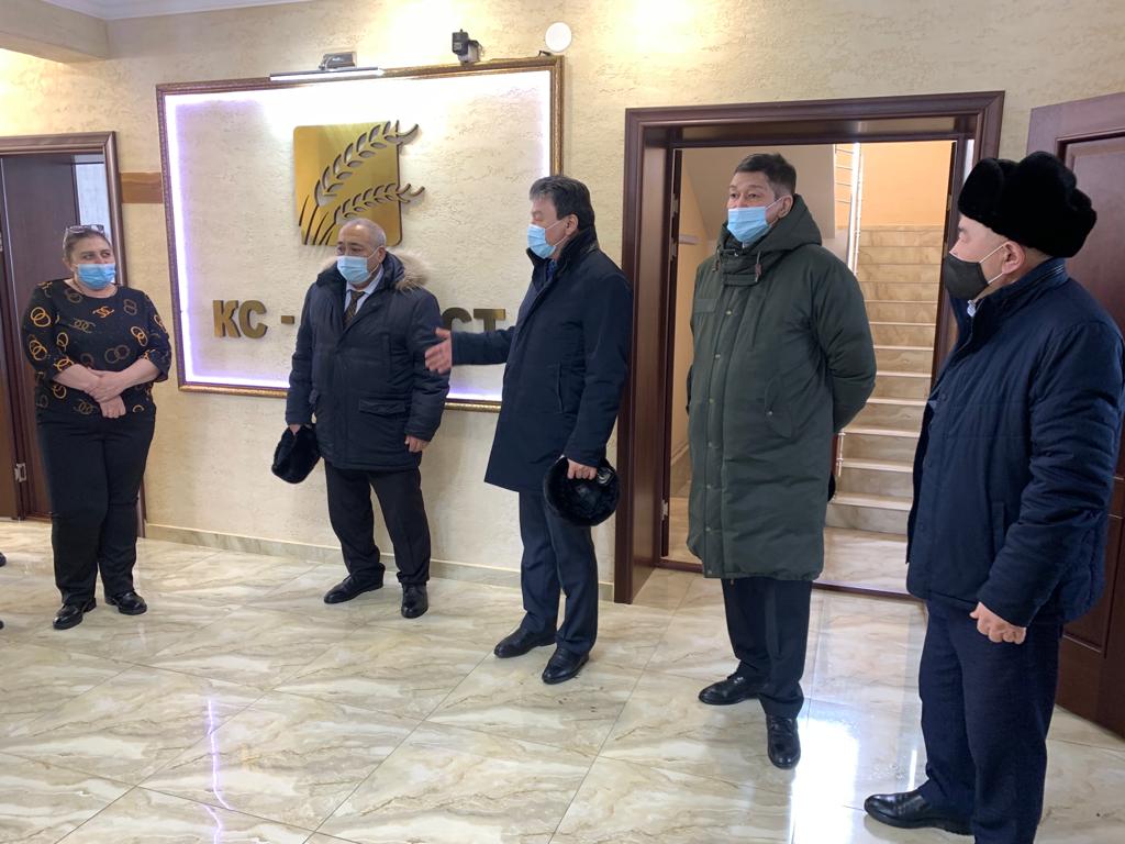 Встреча депутата А.Уисимбаева с работниками ТОО « КС Инвест»