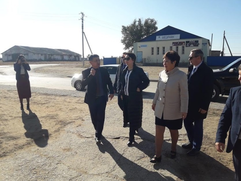  Депутат посетила Хазретовский Сельский округ Мартукского района Актюбинской области 