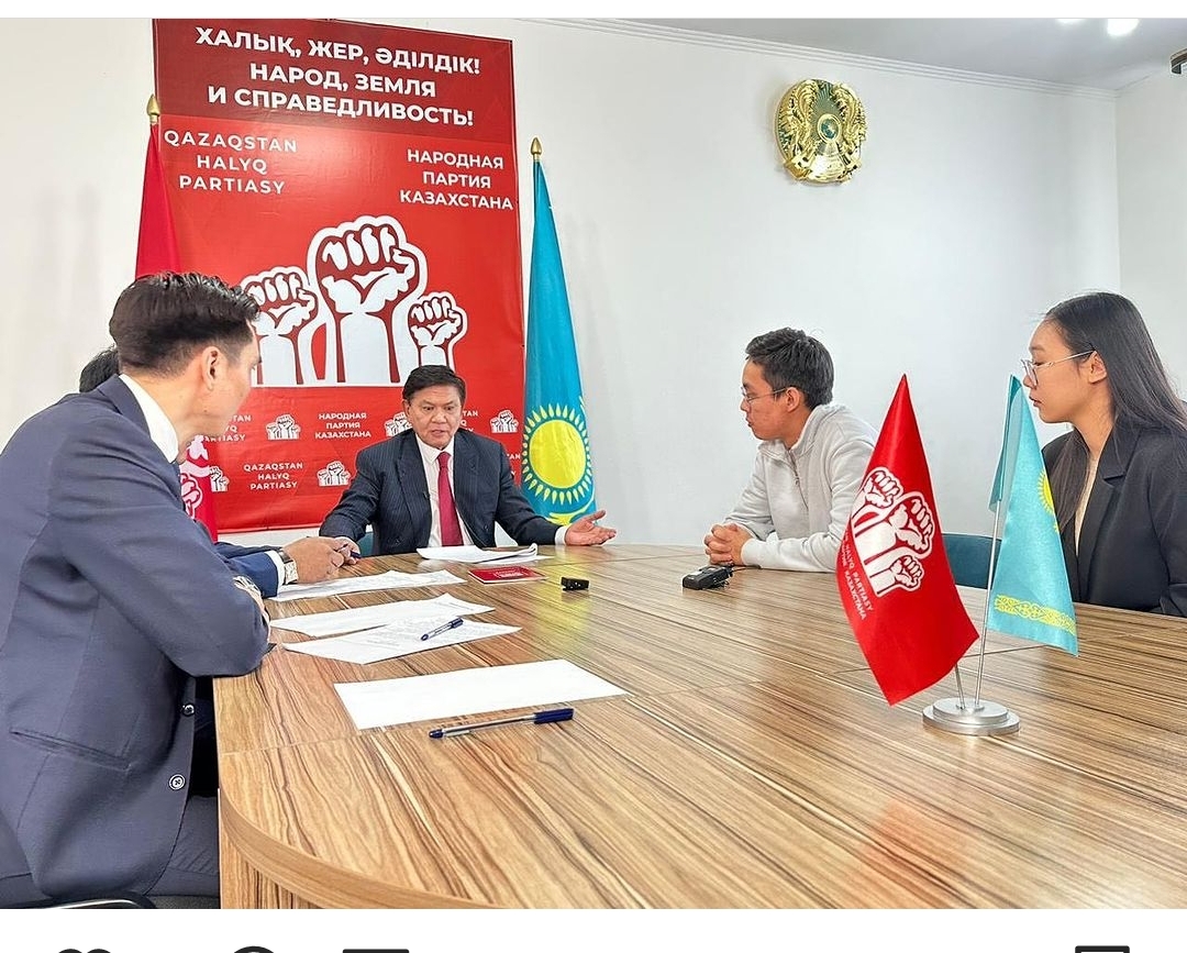 Встречи депутата Мажилиса Парламента Республики Казахстан  И.Сункар с молодежью в Карагандинской области