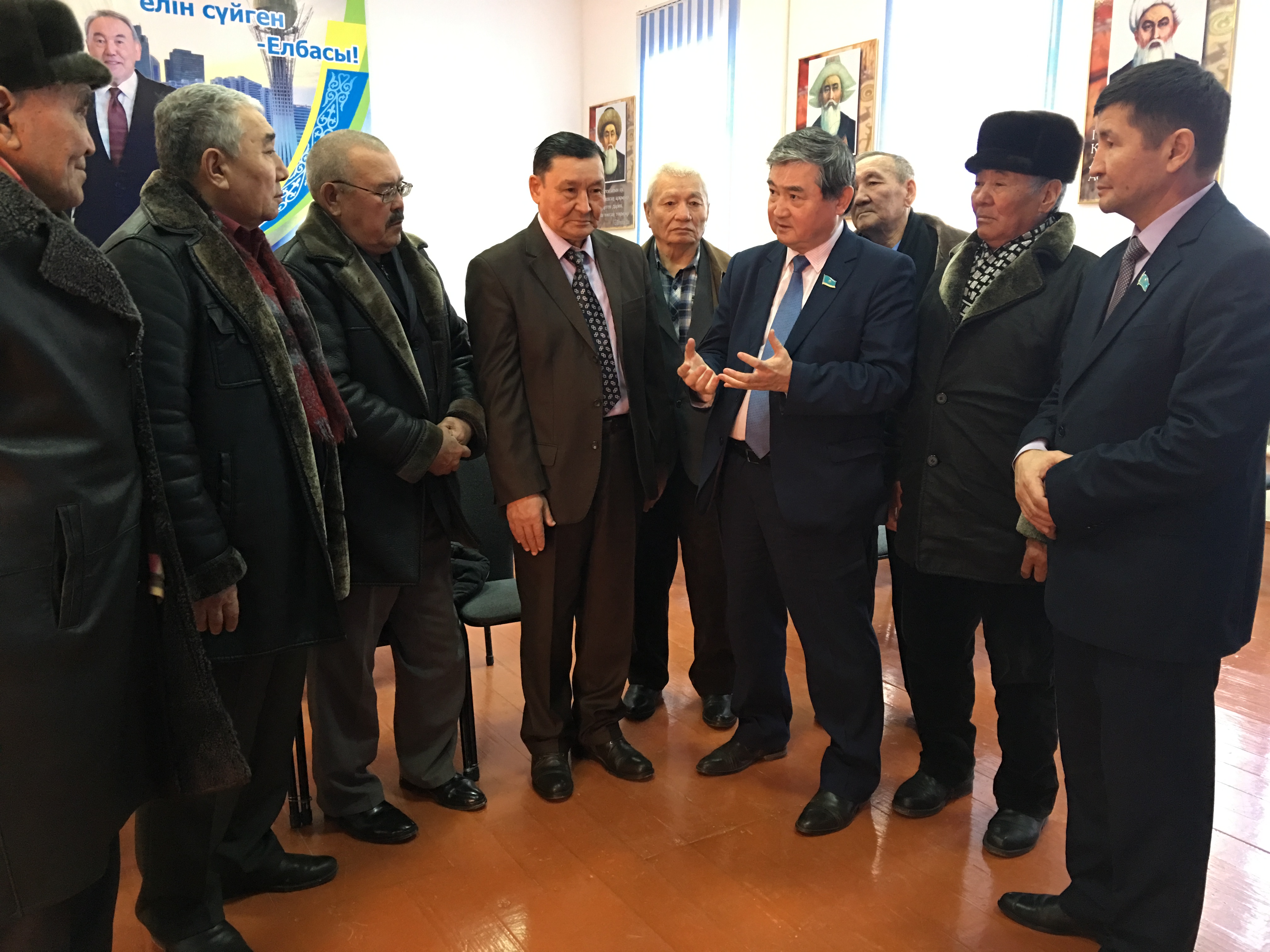 Сарыкемердегі кездесу