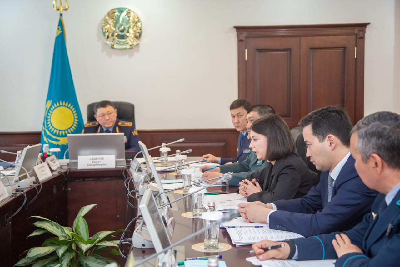 ВЕДОМСТВОАРАЛЫҚ  ШТАБТЫҢ ОТЫРЫСЫ