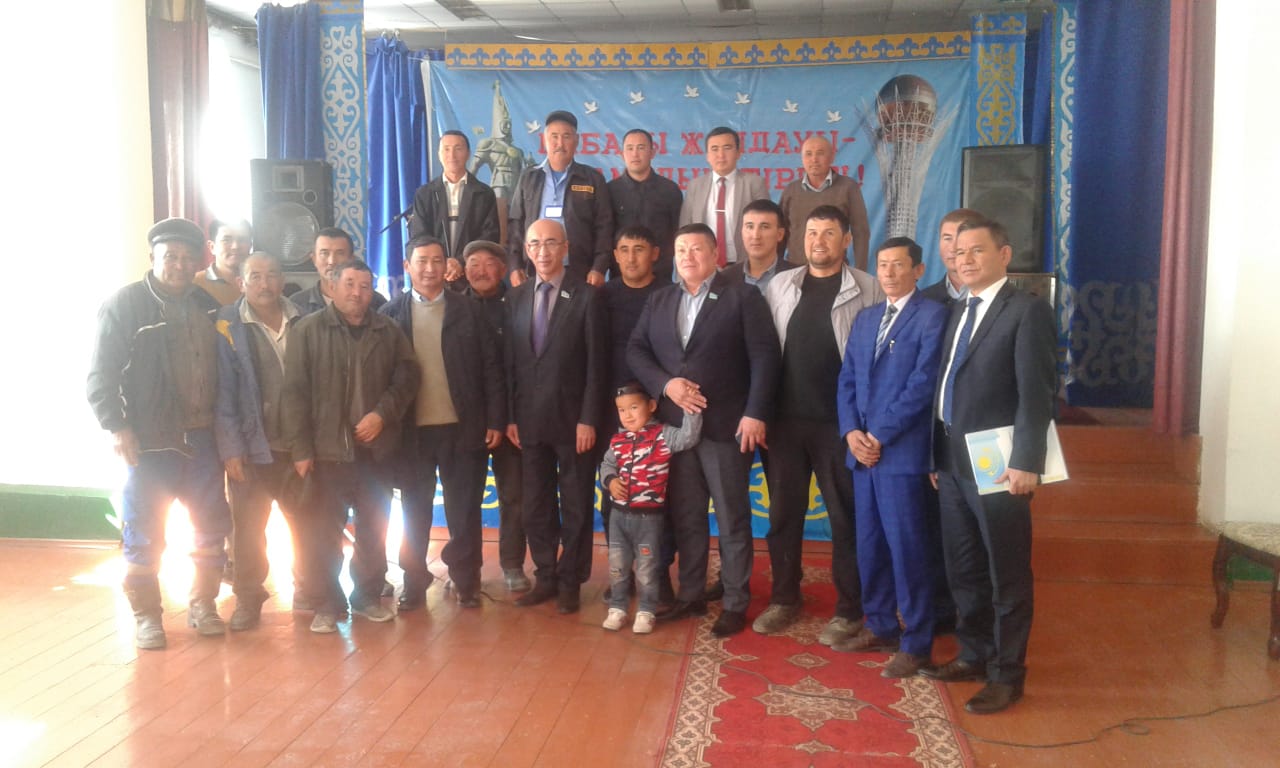 26.10.2018 г. Встреча с жителями села С.Шакирова