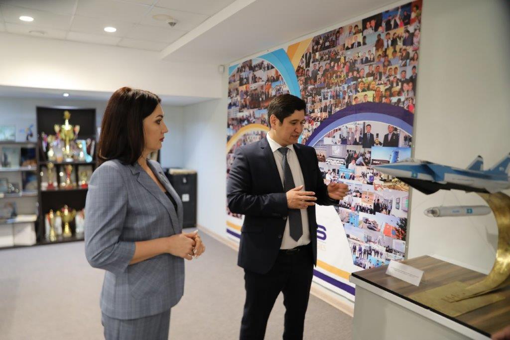 Депутат Дементьева Н.Г. посетила Национальный космический центр в г. Нур-Султан