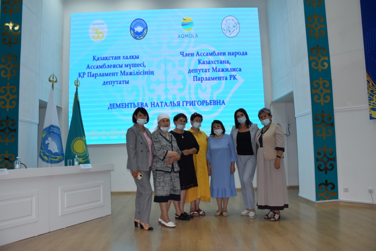 Программа встреч Депутата Дементьевой с избирателями Акмолинской области