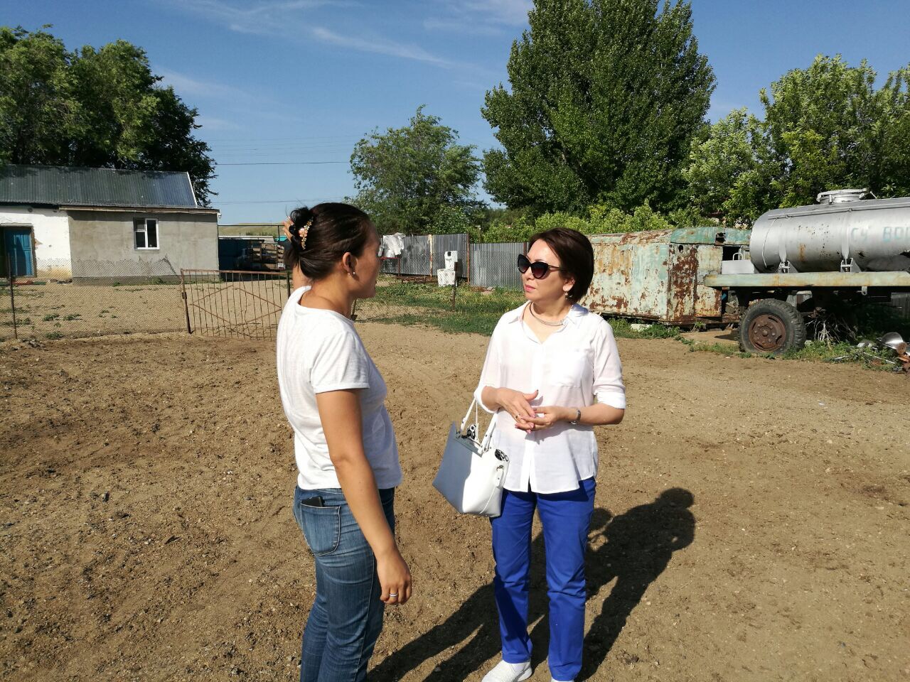 Депутат Еспаева встретилась с сельчанами Актюбинской области