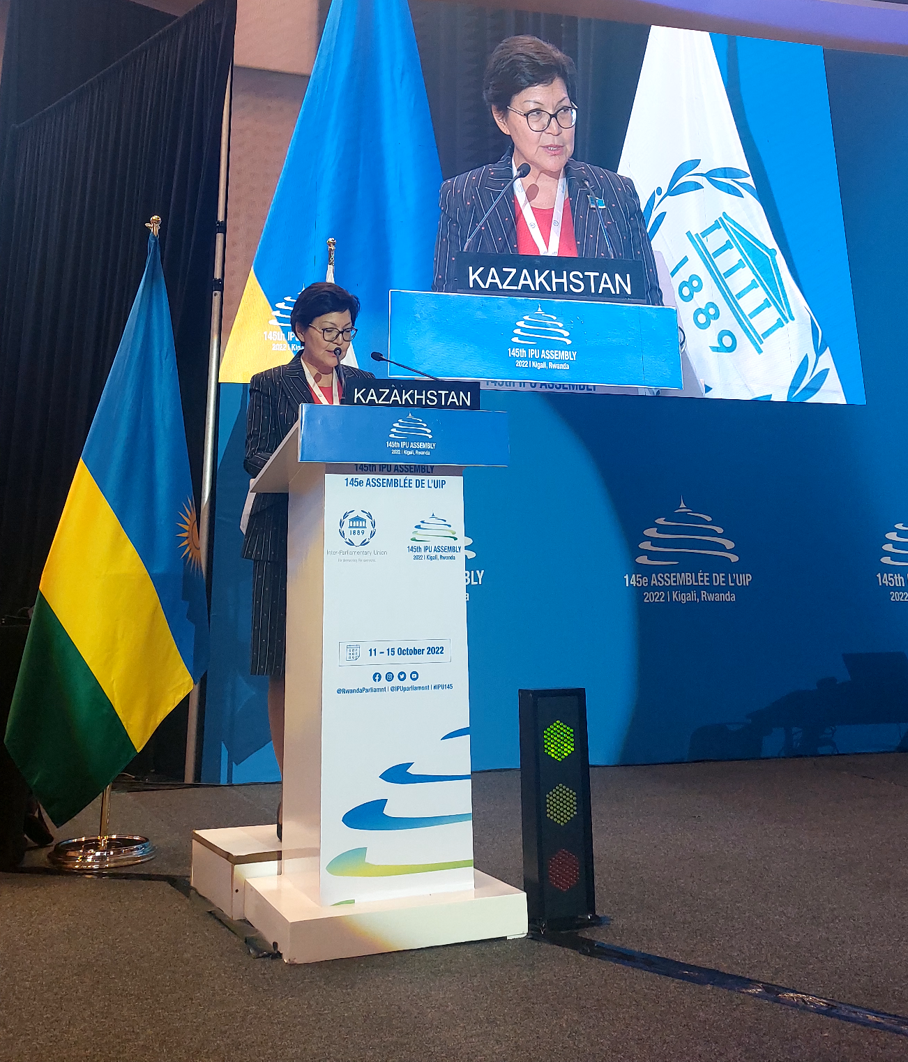 Депутат Мажилиса Айгүл Құспан представила Казахстан на 145-й Ассамблее Межпарламентского союза
