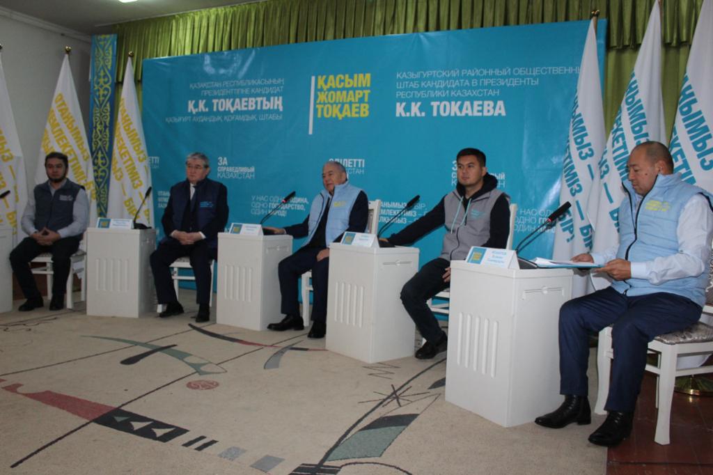 Встречи с избирателями Туркестанской области 
