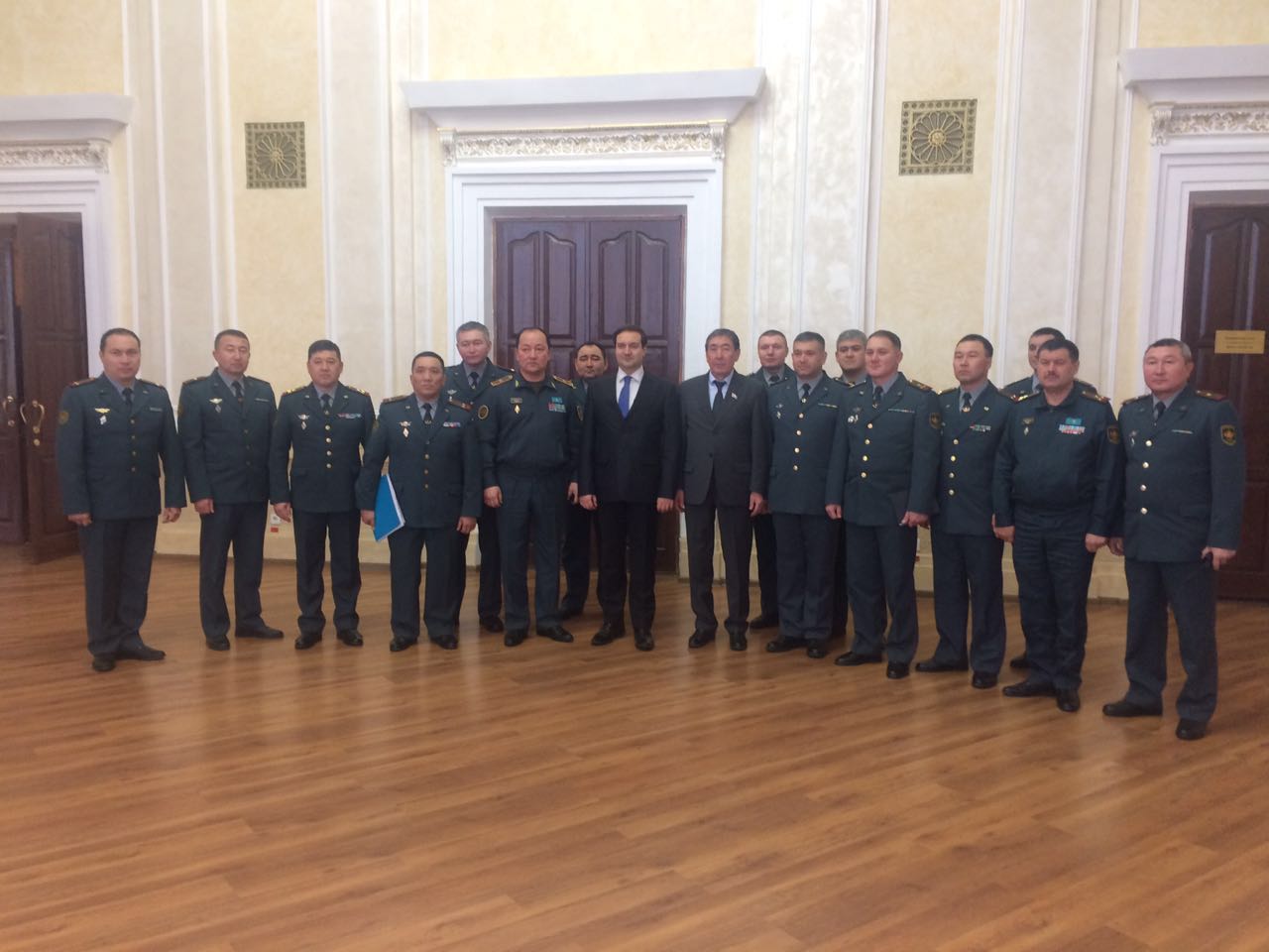 Встреча с военнослужащими регионального командования «Восток»