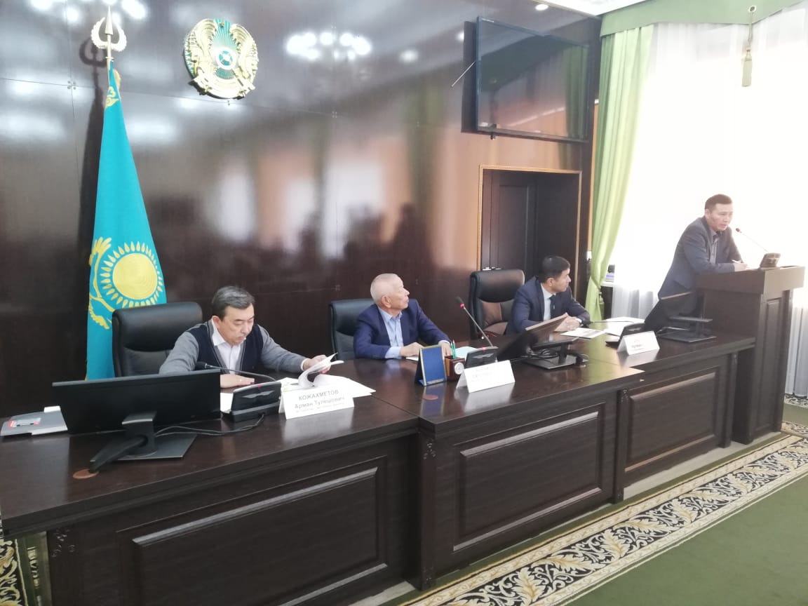 Заседание Общественного совета г.Жезказган 10 января 2020 года 