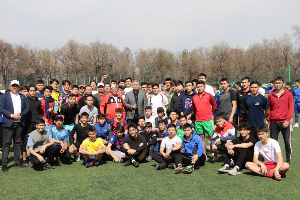 «Ақ жол» партиясының Алматы қалалық филиалы футбол турнирін ұйымдастырды