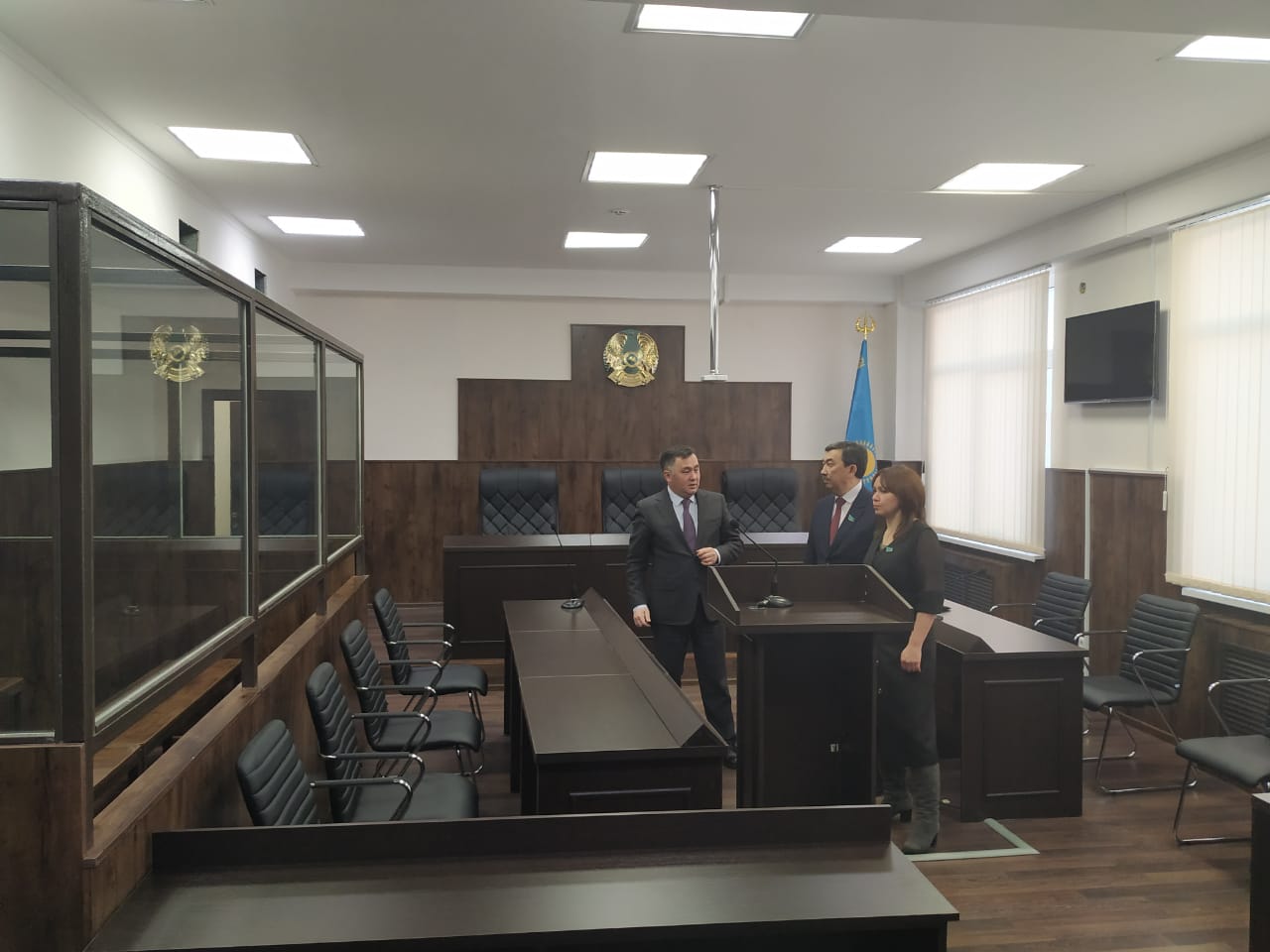 Посещение Костанайского областного суда 