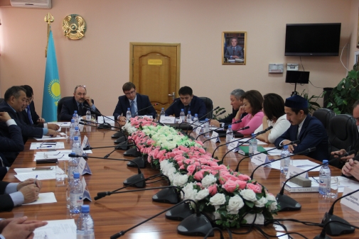 Заседание Общественной коалиции демократических сил 