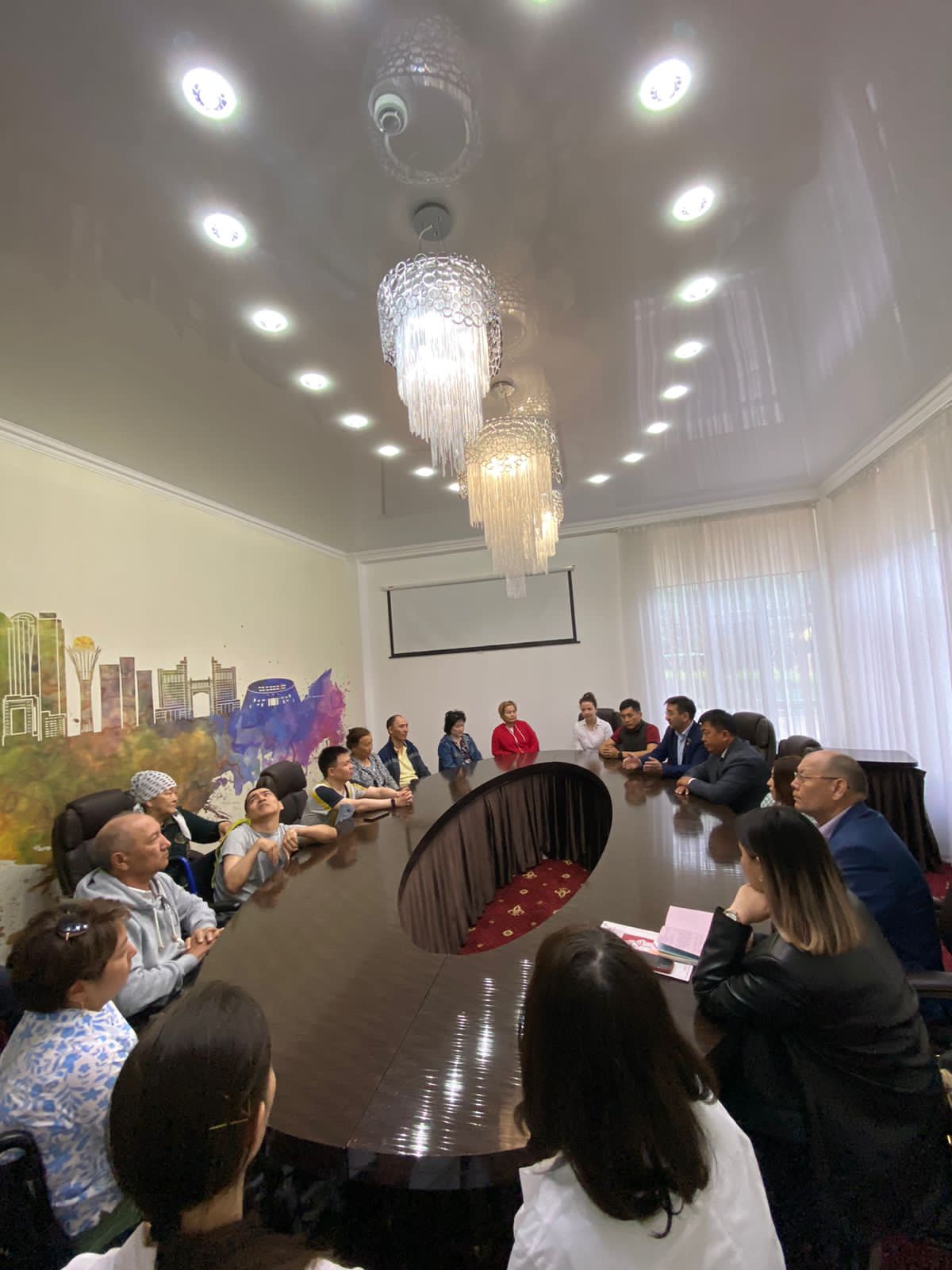 Рабочий визит депутата Ж.А.Ахметбекова в г.Нур-Султан