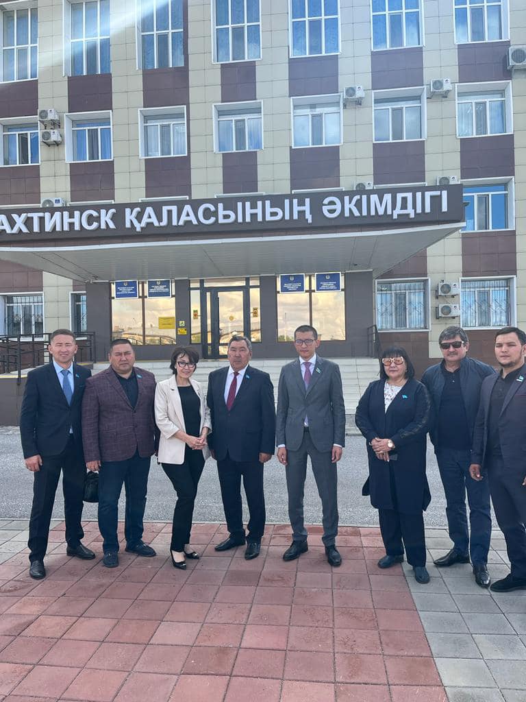 Бүгін Қарағанды облысындағы жұмыс сапары басталды. 