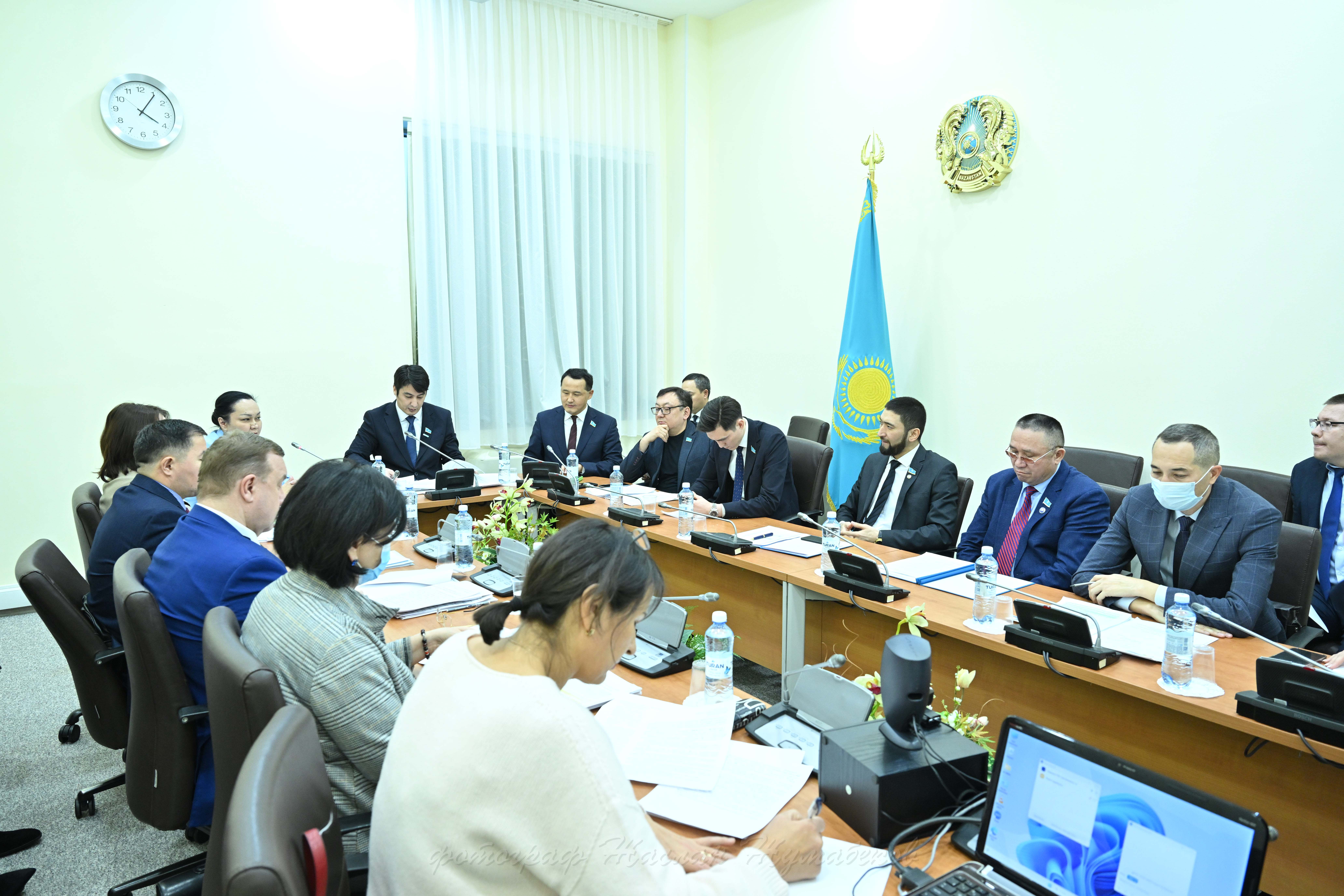 Заседания депутатской группы «Инклюзивный Парламент» Мажилиса Парламента Республики Казахстан 