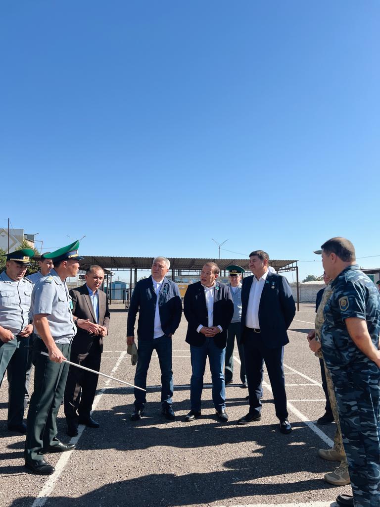  Болатбек Нажметдинұлы "Жібек Жолы" ө/п шекаралық бақылаудың автоматтандырылған электрондық жүйесімен қамтамасыз ету туралы мәселені қарастырды