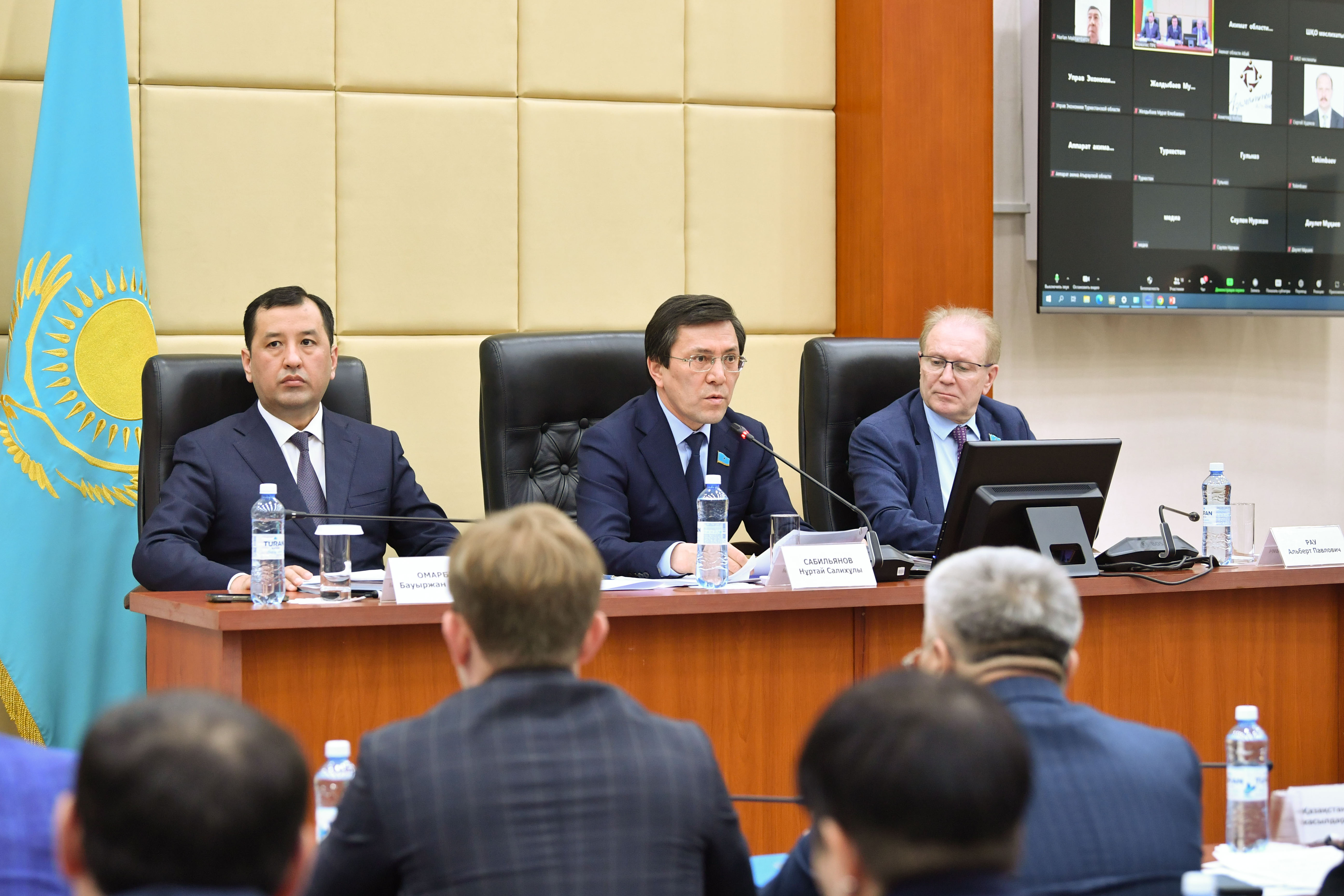Участие в презентации законопроекта «О местном самоуправлении  в Республике Казахстан».