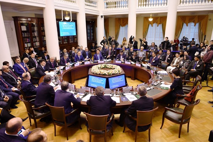 Н.Нигматулин выступил на заседании Совета Парламентской Ассамблеи ОДКБ в Санкт-Петербурге 
