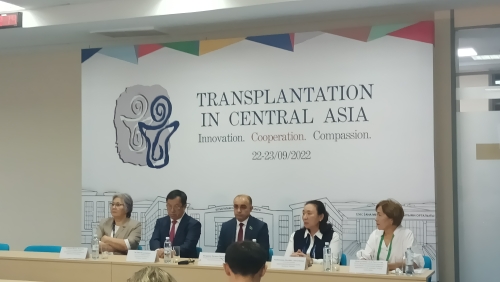 22.09.2022г. Круглый стол в рамках Конференции «Transplantation in Central Asia: Innovation, Cooperation, Compassion»