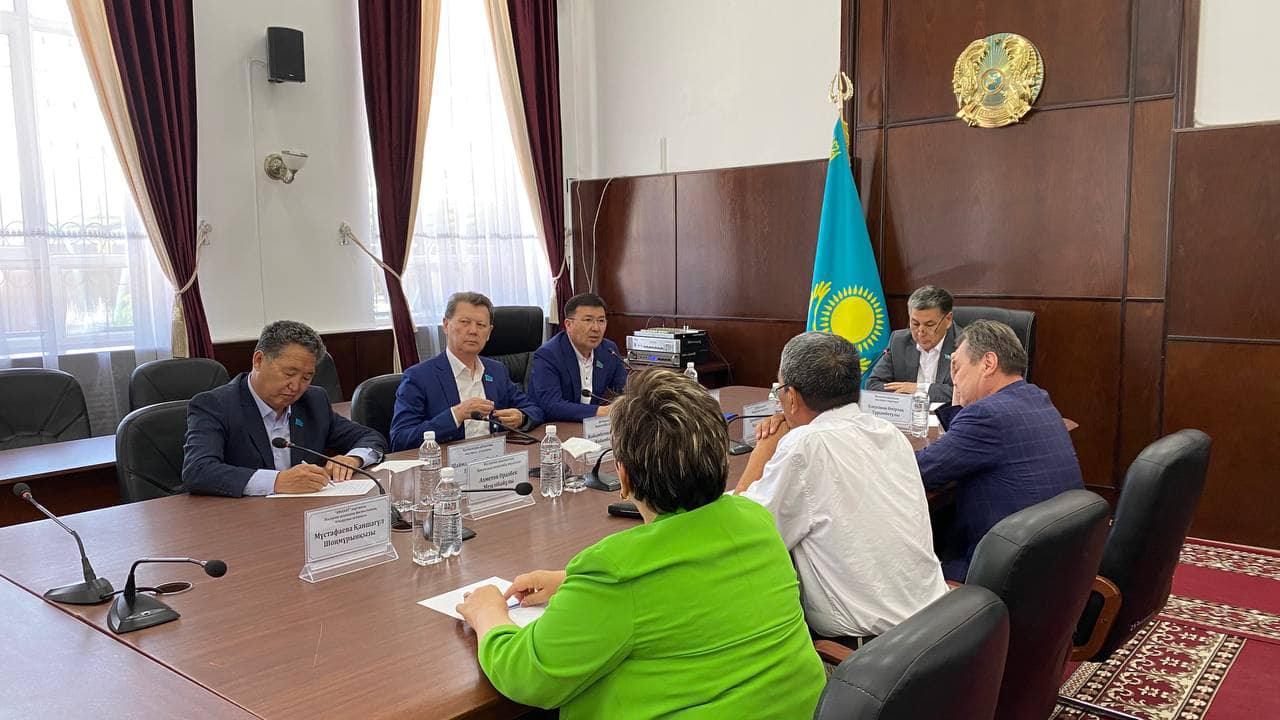 Мәслихат депутаттарымен және Қоғамдық кеңес мүшелерімен де кездесу