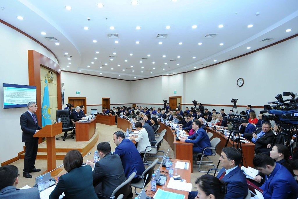 Участие на презентации проекта Закона Республики Казахстан «О естественных монополиях»