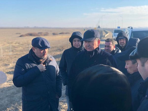 Обсудили проблемы, связанные со строительством автодороги «Атырау-Астрахань»