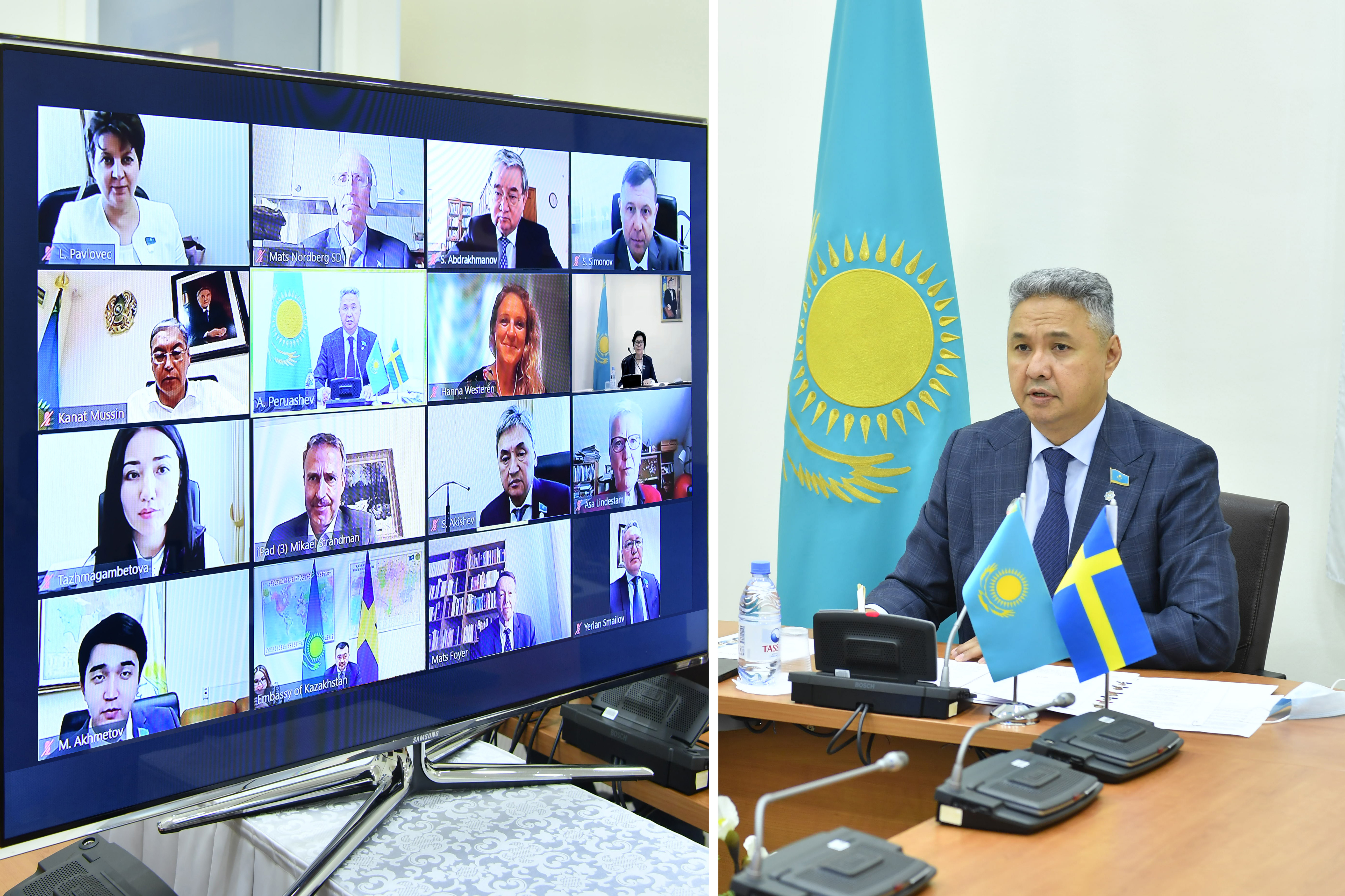Казахстан – Швеция: межпарламентское сотрудничество