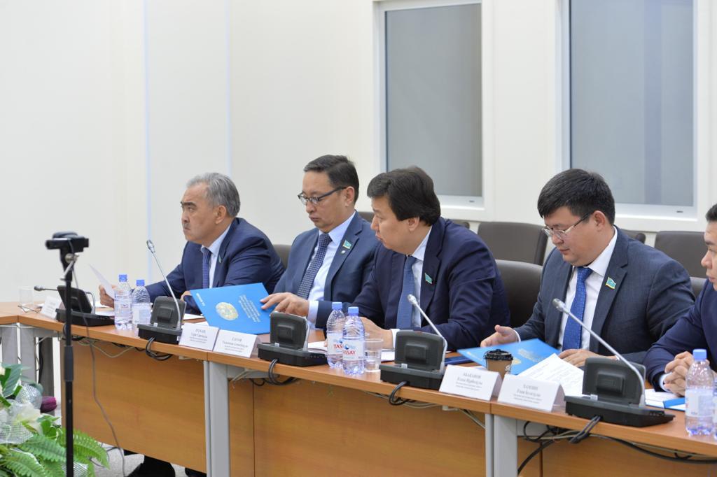 Депутат Мажилиса Парламента Республики Казахстан Елеуов Г.А. принял участие в заседании Комитета по вопросам экологии и природопользованию.