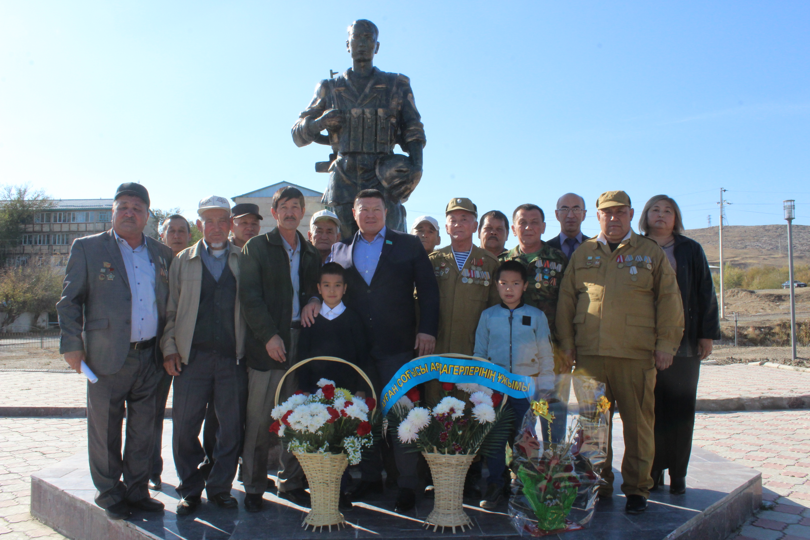 25.10.2018 ж. Сарысу аудандағы Ауған ардагерлерімен кездесу