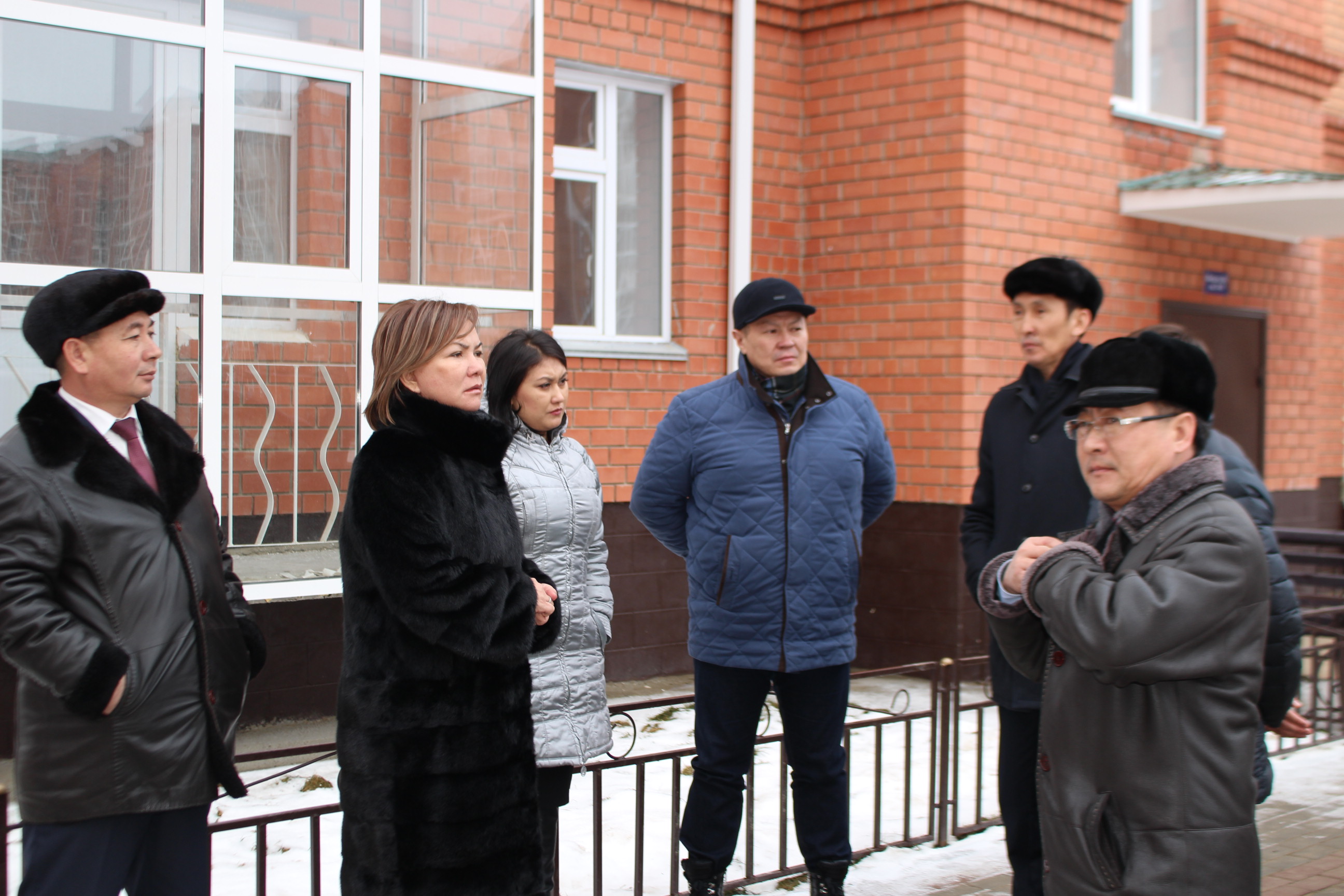 04.01.17 Посещение объектов строительства жилья, реализованных в рамках программы "Нұрлы жол"