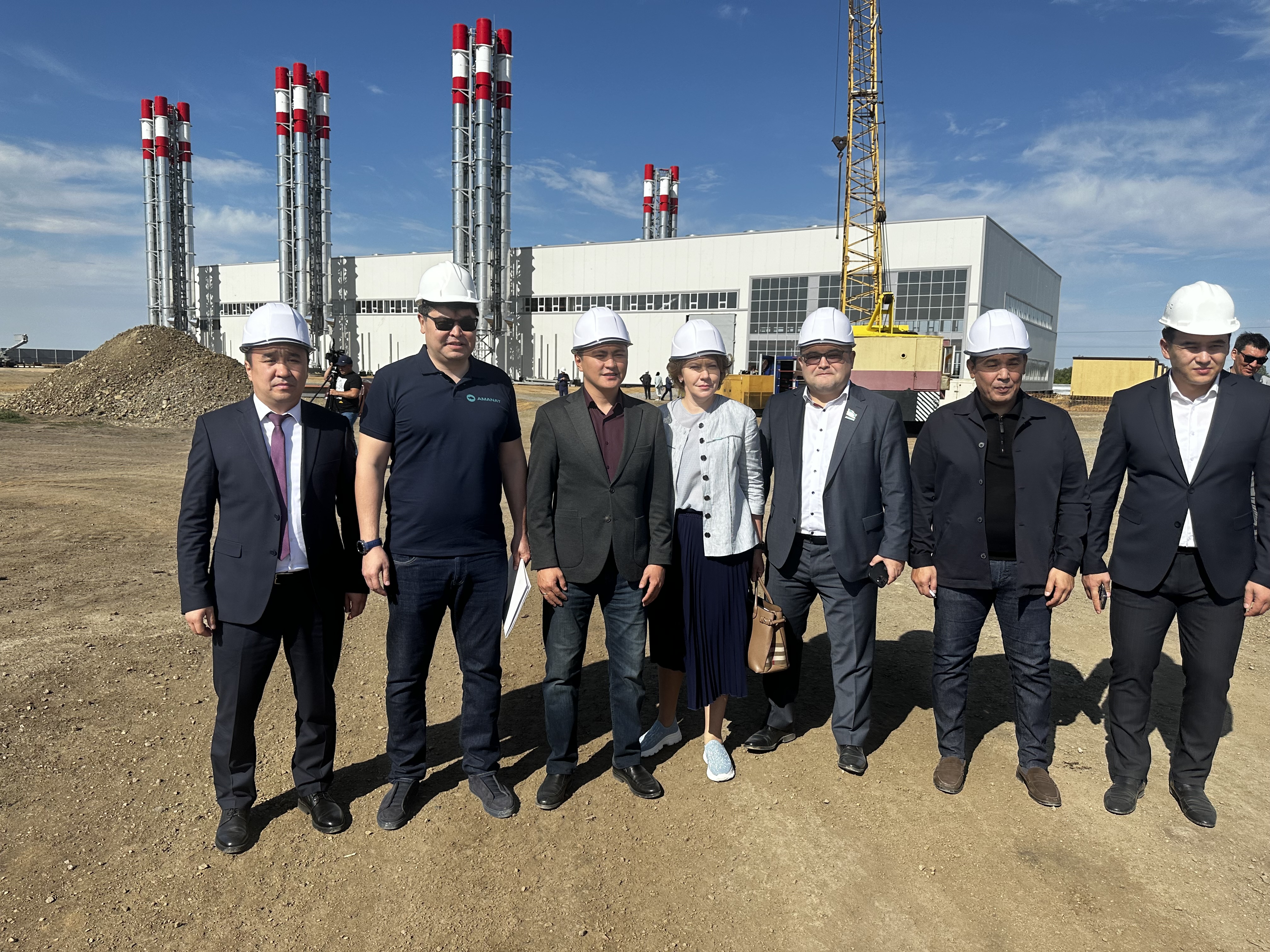 Оңтүстік-Шығыс қазандығының газ жылу станциясына бару (сайлау алдындағы бағдарламаның жол картасы шеңберінде іске асырылатын) Астана қаласы Алматы ауданы