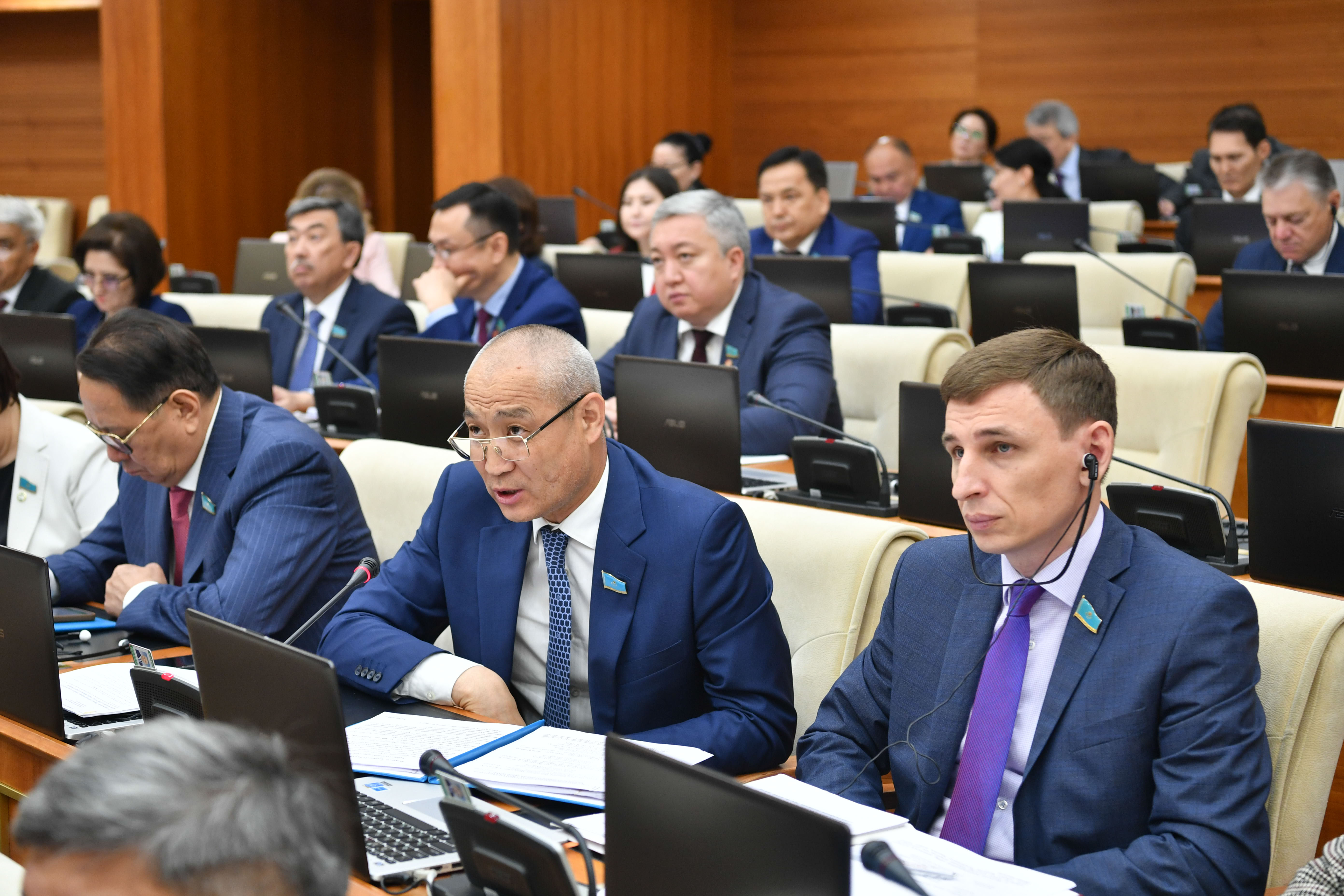Выступление на пленарном заседании Мажилиса по проекту Закона Республики Казахстан «О Семипалатинской зоне ядерной безопасности» (первое чтение).