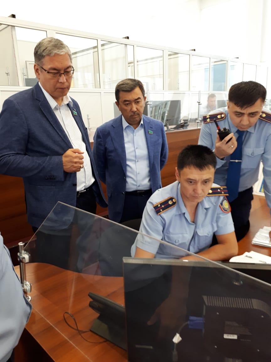 Встреча депутатов Мажилиса Парламента Республики Казахстан с Департаментом полиции  ЗКО