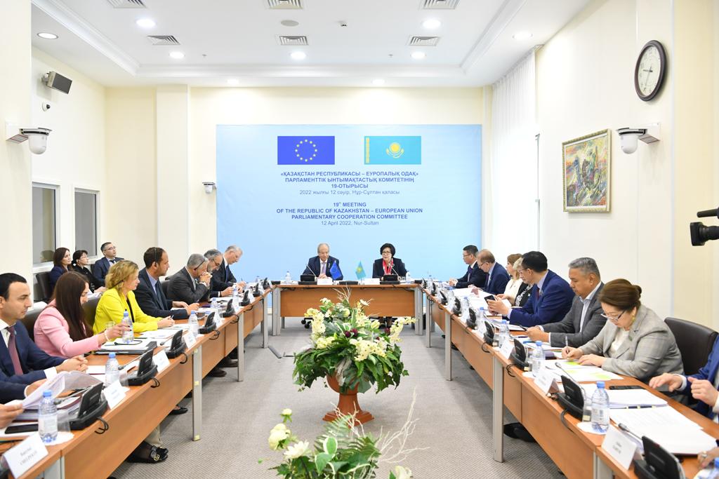 В Мажилисе состоялось 19-е заседание Комитета парламентского сотрудничества «Республика Казахстан – Европейский Союз»