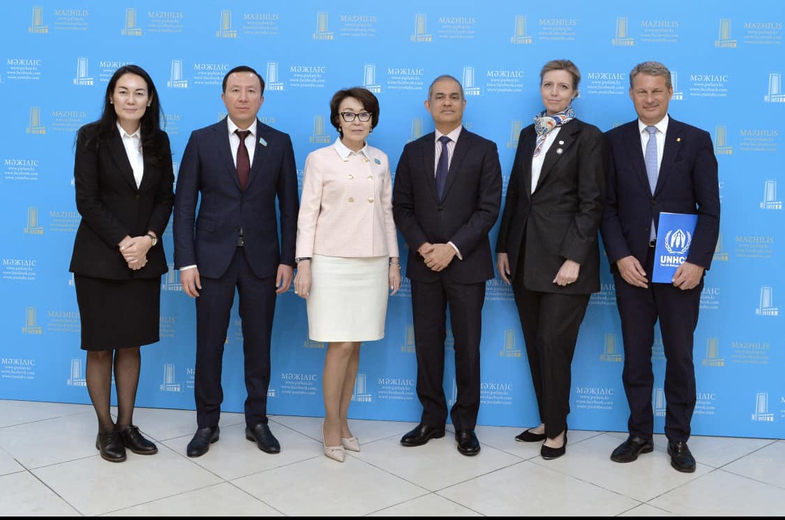 БҰҰ босқындар ісі жөніндегі Жоғары комиссар басқармасының Азиялық-Тынықмұхит өлкесінің директоры Индрики Ратвате мырзамен кездесу өткіздім.