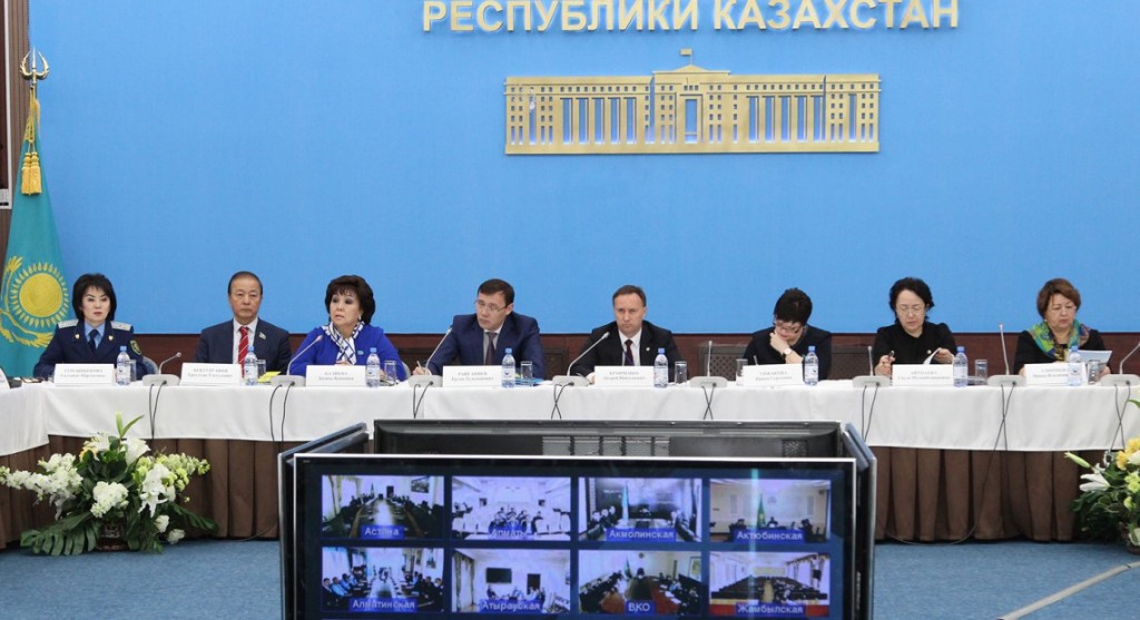  В Генеральной прокуратуре состоялся круглый стол, где обсуждались  результаты анализа в рамках  реализации проекта «Казахстан без насилия в семье».