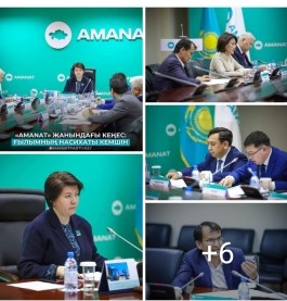 Состоялось очередное заседание Республиканского совета по вопросам образования и здравоохранения при партии  "AMANAT".