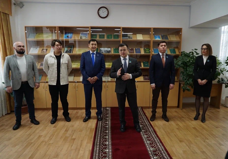 Марғұлан университетінде студенттермен кездесу