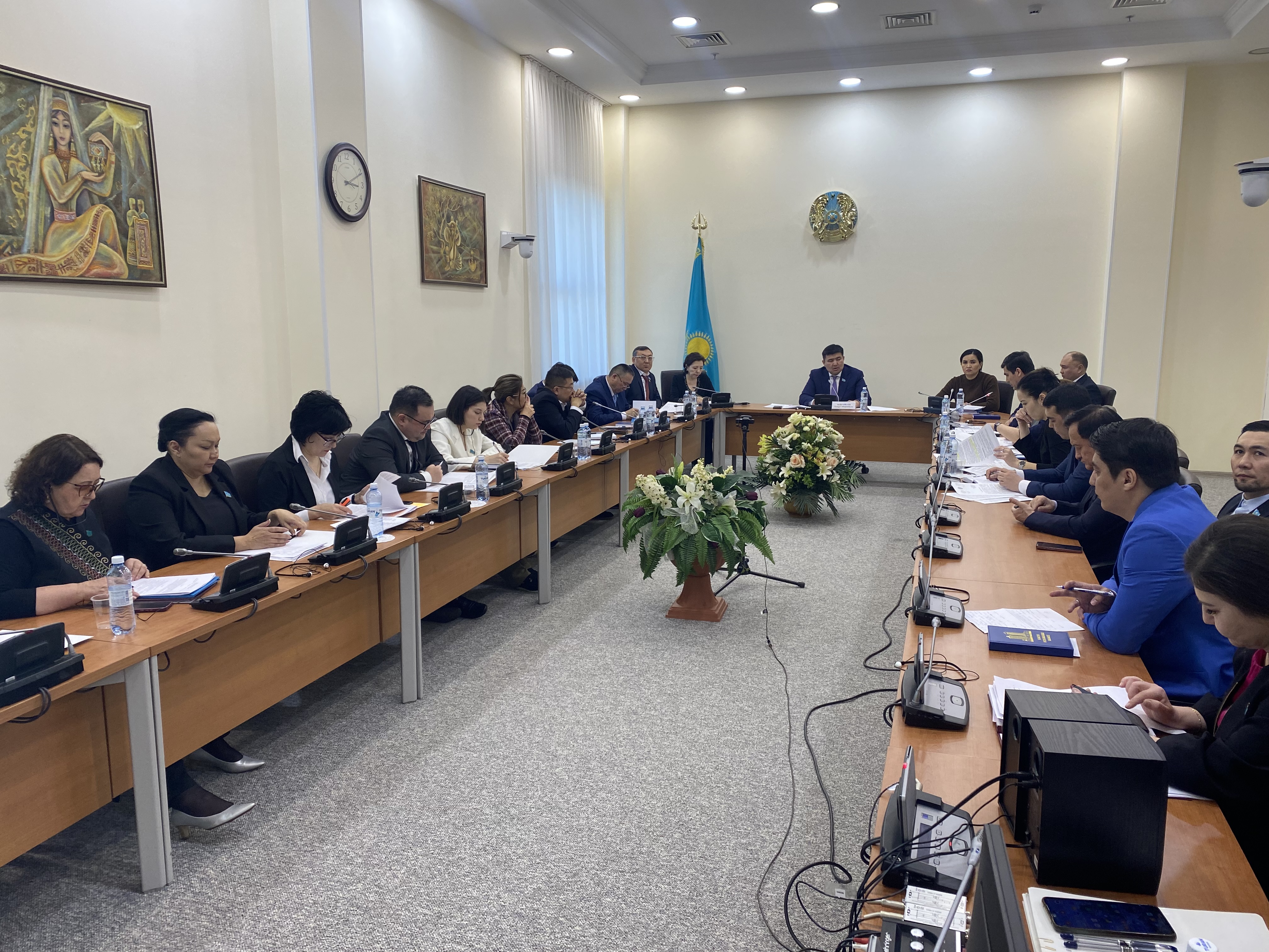 Заседание первой рабочей группы по проекту Закона Республики Казахстан «О ратификации Факультативного протокола к Конвенции о правах инвалидов»