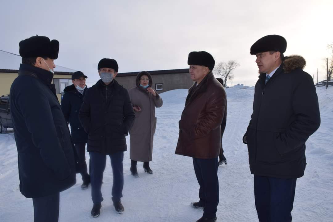 Депутаты Мажилиса А.Уисимбаев и М.Кусаинов прибыли в Сандыктауский район Акмолинской области
