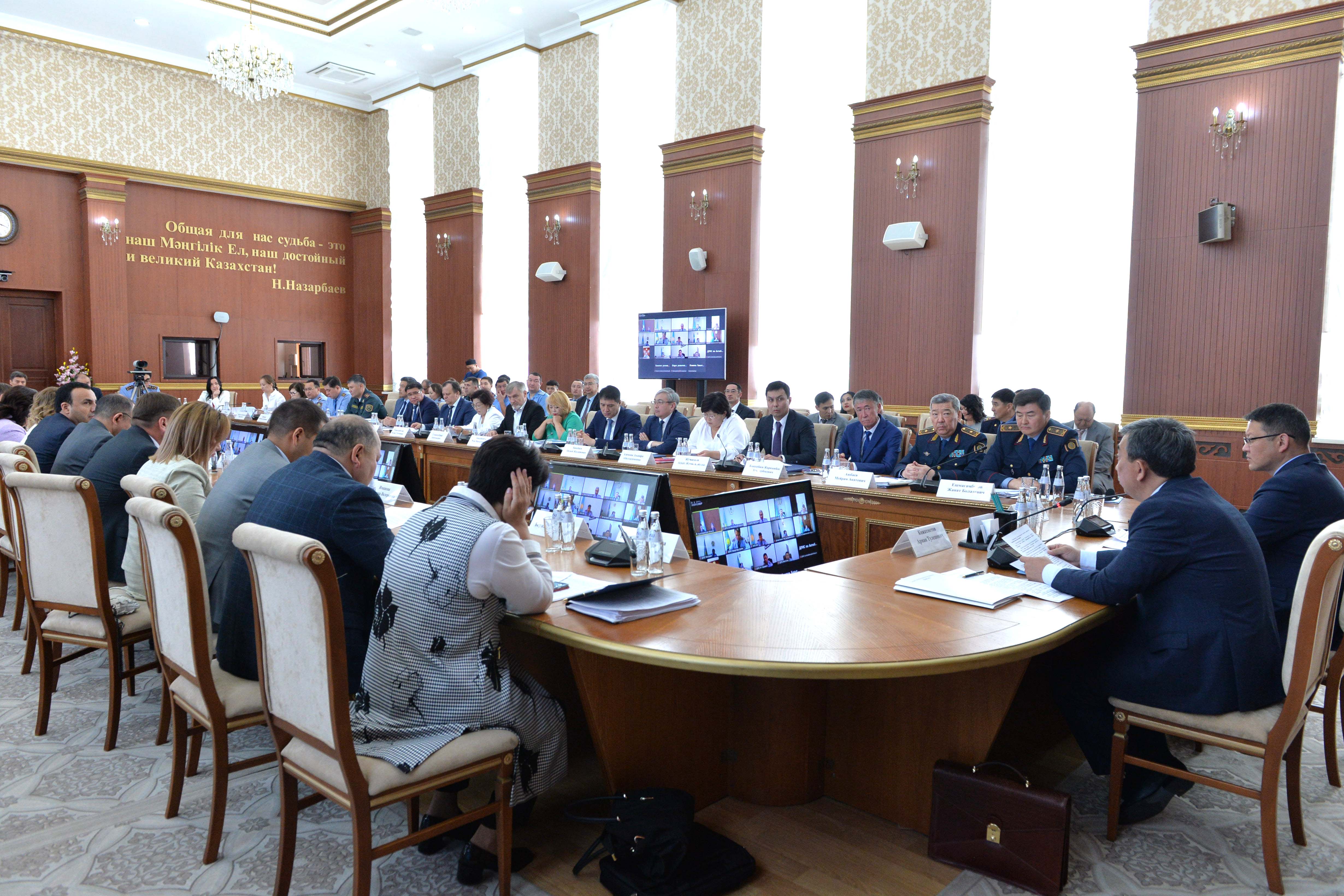 Выездное заседание Комитета по законодательству и судебно-правовой реформе в г.Караганду на тему «Соблюдение прав и недопущения пыток в отношении осужденных лиц»