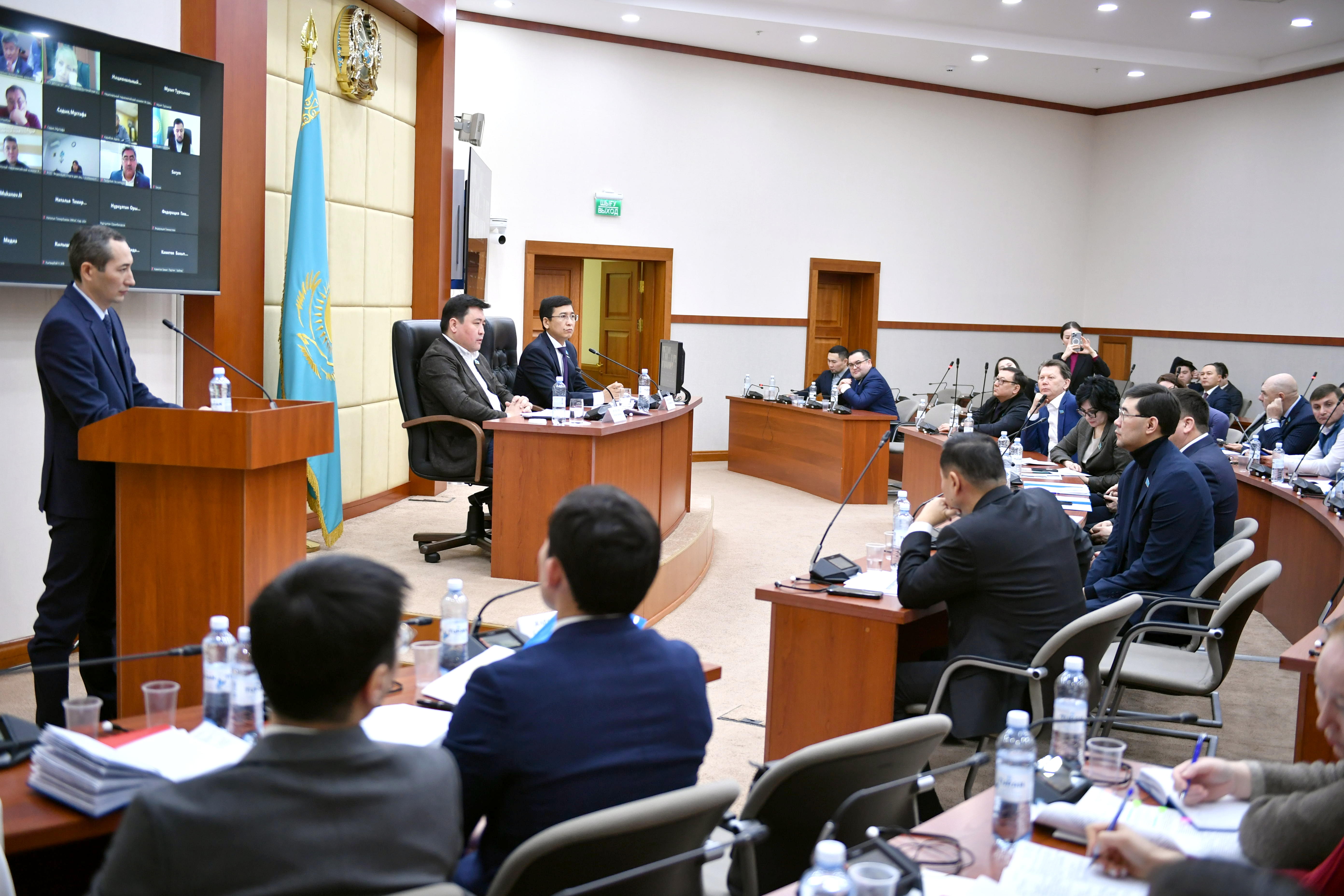 В Мажилисе презентовали законопроект, направленный на формирование приоритетных видов спорта