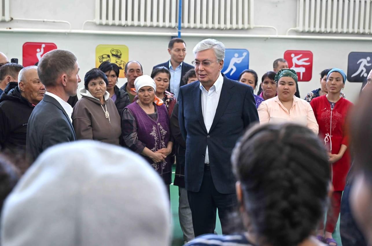 Президент прибыл с рабочей поездкой в Западно-Казахстанскую область