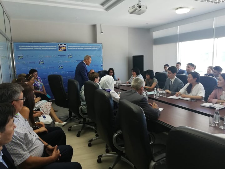 Посещение Центра правовой информации Министерства юстиции Республики Казахстан 