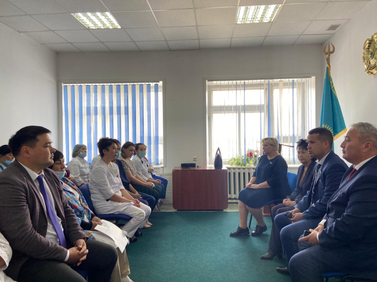 Встречи депутата Мажилиса Парламента РК М.С.Елюбаева с населением Акмолинской области