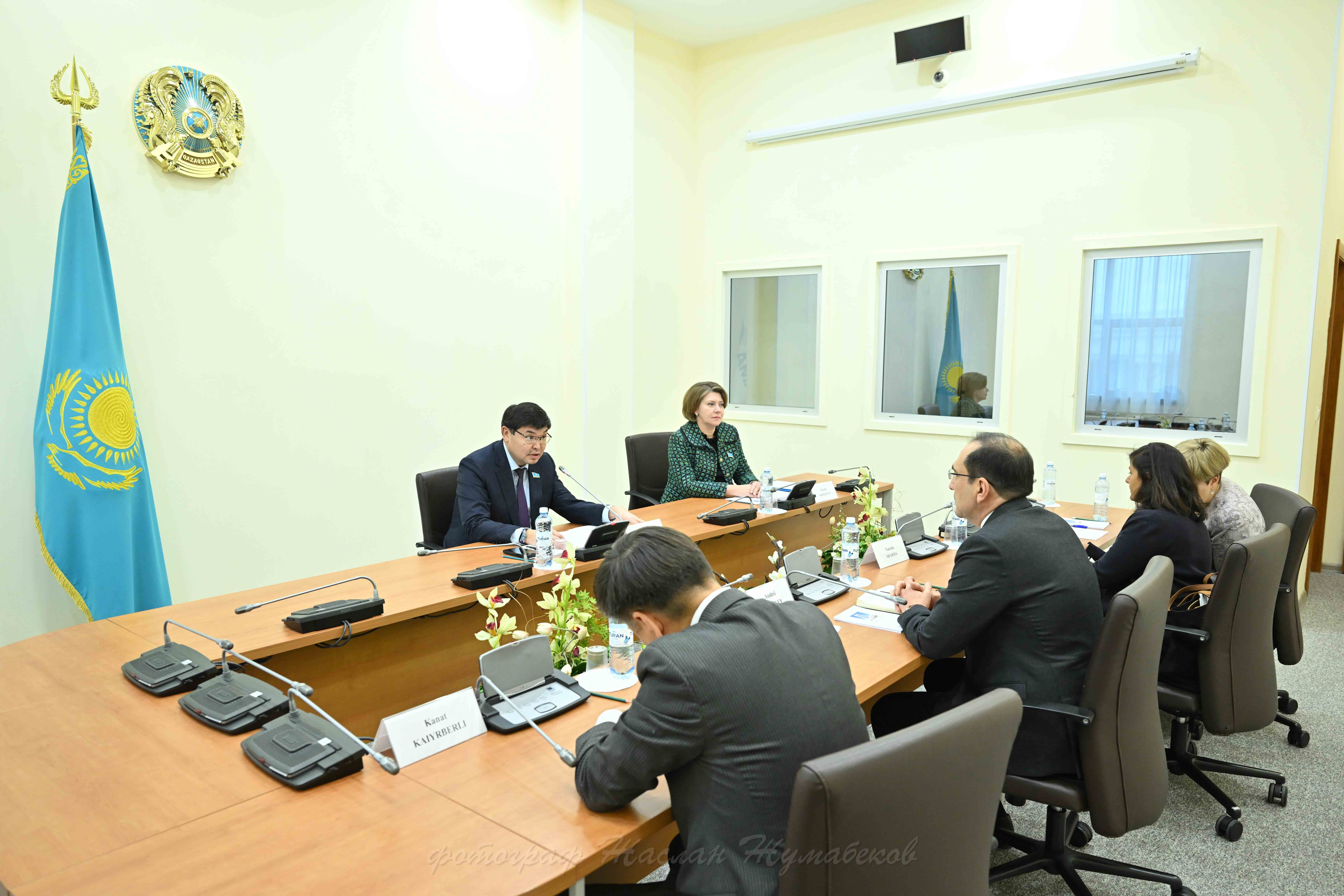 Қазақстан Республикасының Халықаралық Қайта Құру және даму банкімен, халықаралық қаржы корпорациясымен ынтымақтастығы туралы кездесу