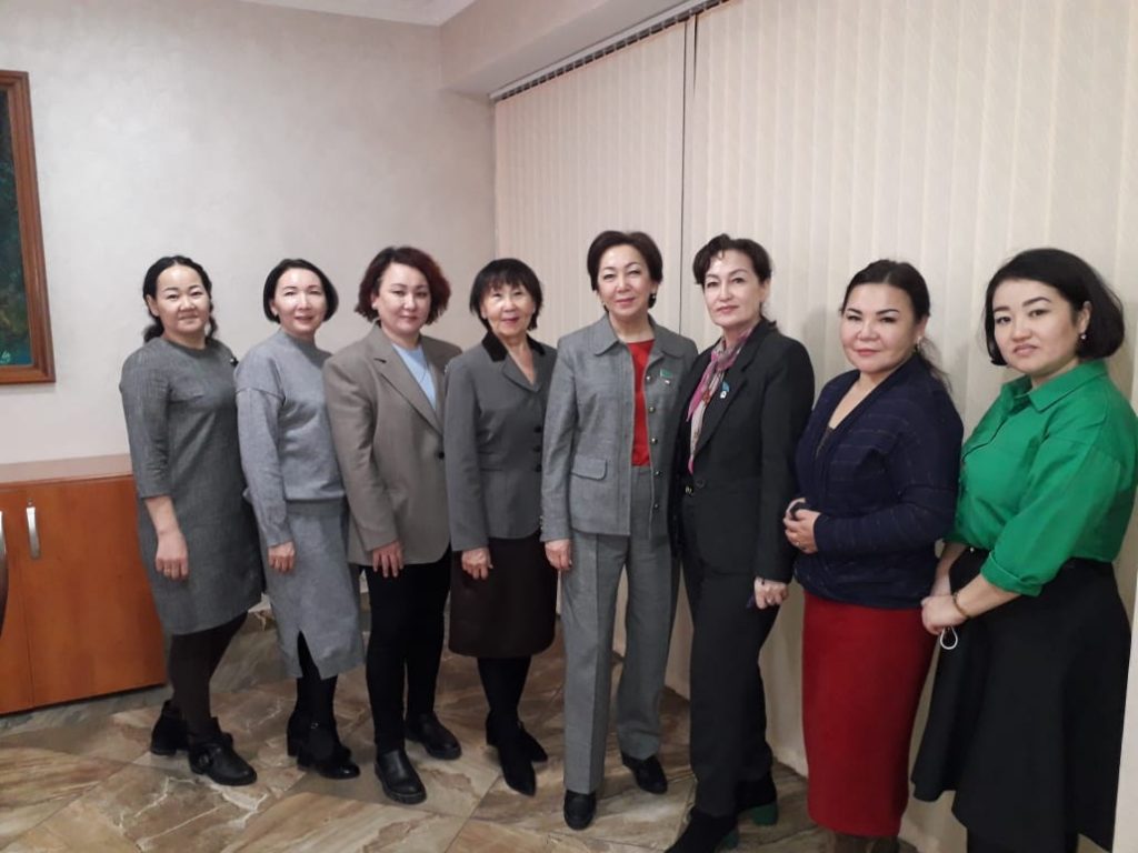 Депутат Мажилиса Дания Еспаева встретилась с деловыми женщинами Костанайской области